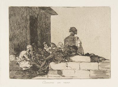 戦争の災害からのプレート54 Los Desastres de la Guerra：Ap ...、1811-12公開された1863年。 作： Francisco de Goya
