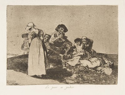 戦争の災害からのプレート55 Los Desastres de la Guerra：Th ...、1811-12 published 1863。 作： Francisco de Goya
