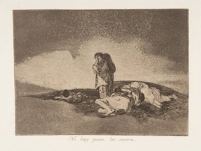 戦争の災害からのプレート60 Los Desastres de la Guerra：Th ...、1811-12公開された1863年。 作： Francisco de Goya