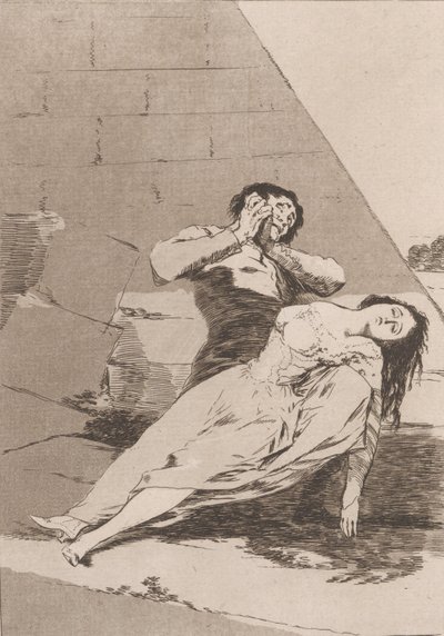 「Los Caprichos」のプレート 9: Tantalus Tantalo., 1799., 1799. 作： Francisco de Goya