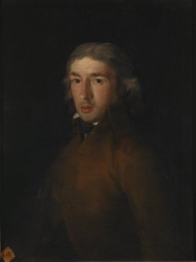 LeandroFernándezMoratínの肖像 作： Francisco de Goya