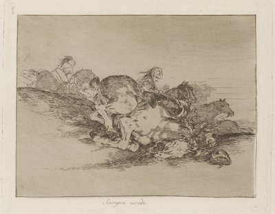 それは常に起こります（それは常に起こります）、pl。 シリーズ「戦争の惨事」から 8 作： Francisco de Goya