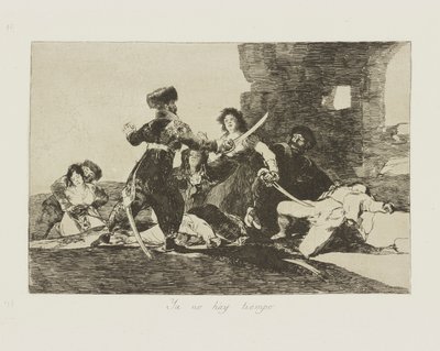 もう時間はありません。 (ありません 作： Francisco de Goya