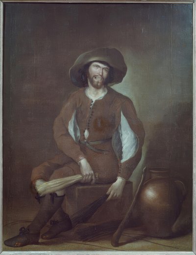 Der Besenbinder von Francisco Herrera der Ältere