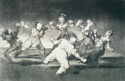 異種アレグレ（メリーフォリー） 作： Francisco de Goya