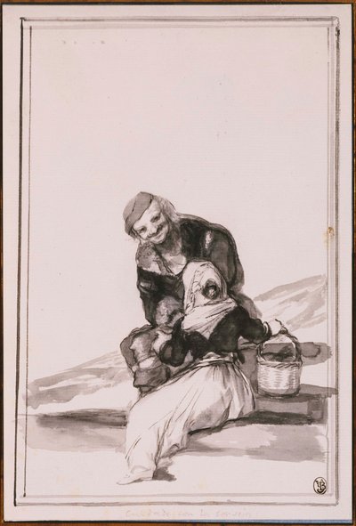 アドバイスに注意してください 作： Francisco de Goya