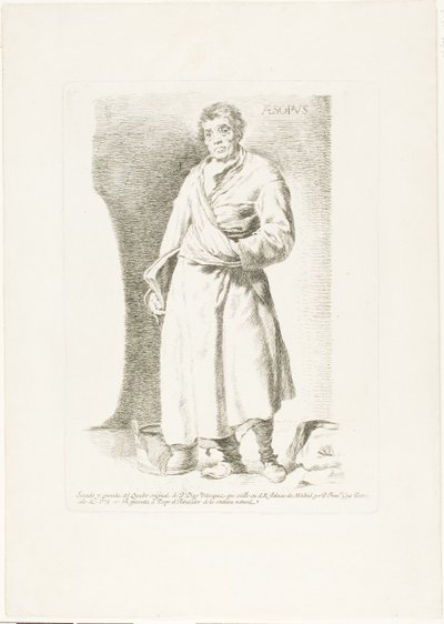 イソップ 作： Francisco Jose de Goya y Lucientes