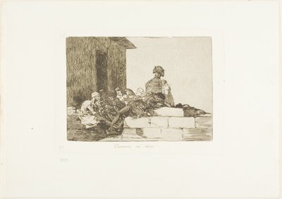 上訴は無駄である、『戦争の災害』のプレート 54 作： Francisco Jose de Goya y Lucientes