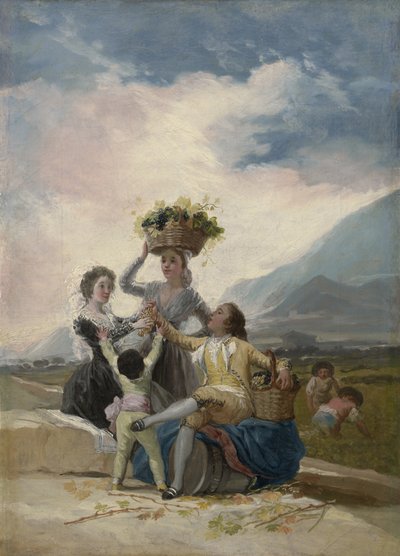 秋、1786 作： Francisco de Goya