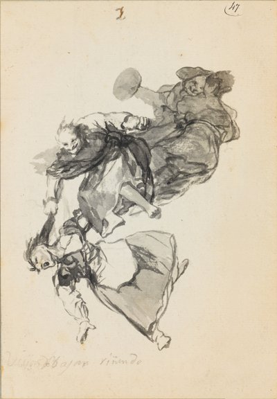 リネンドダウン 作： Francisco de Goya