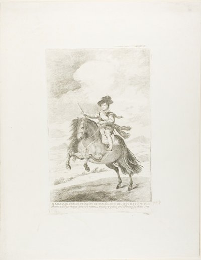 バルタザール・カルロス 作： Francisco Jose de Goya y Lucientes