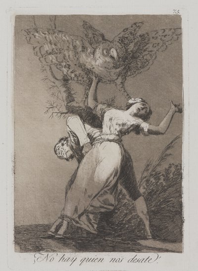 誰も私たちを解くことができませんか？ （解かない人はいませんか？） 作： Francisco de Goya