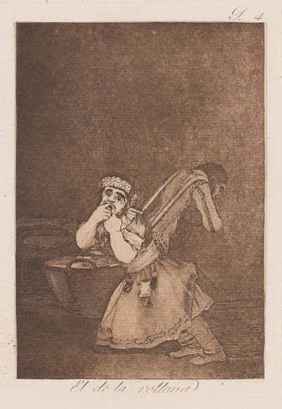 エル・デ・ラ・ロロナ 18世紀末～19世紀初頭（プリント 作： Francisco de Goya