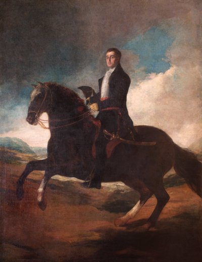 ウェリントン公爵の騎馬像 作： Francisco Jose de Goya y Lucientes