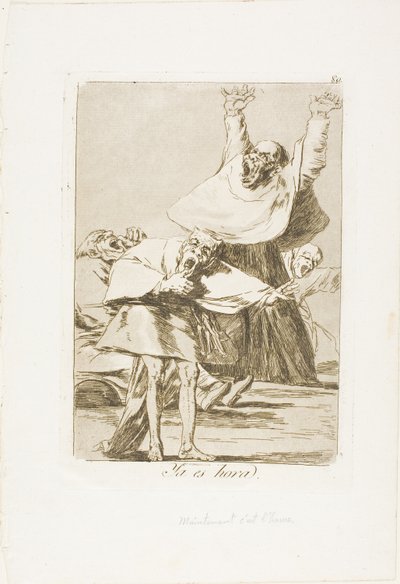 ロス カプリチョスの時間、プレート 80 です 作： Francisco Jose de Goya y Lucientes