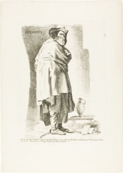 メニップス 作： Francisco Jose de Goya y Lucientes