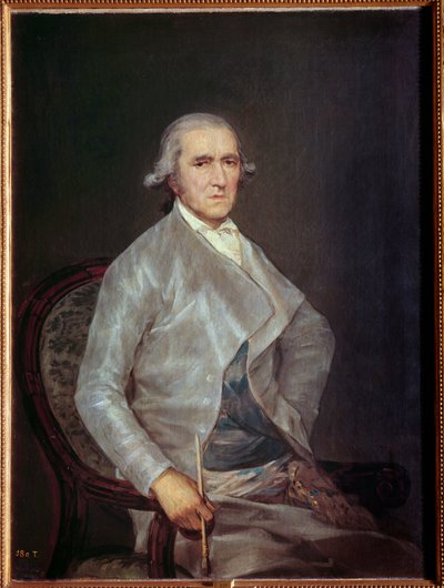 フランシスコ・バイユーの肖像。フランシスコ・バイユー（1734-1795） 画家であり、画家の兄弟分である。フランシスコ・デ・ゴヤ（1746-1795）の絵画 1795年 マドリッド、プラド美術館 作： Francisco de Goya