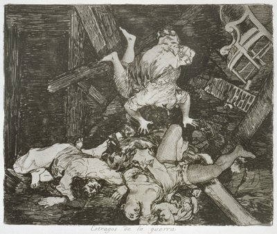 戦争の荒廃、「The Disasters of War」のプレート 30 作： Francisco Jose de Goya y Lucientes