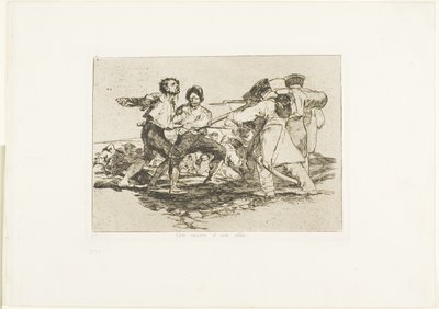善悪を問わず、The Disasters of War のプレート 2 作： Francisco Jose de Goya y Lucientes