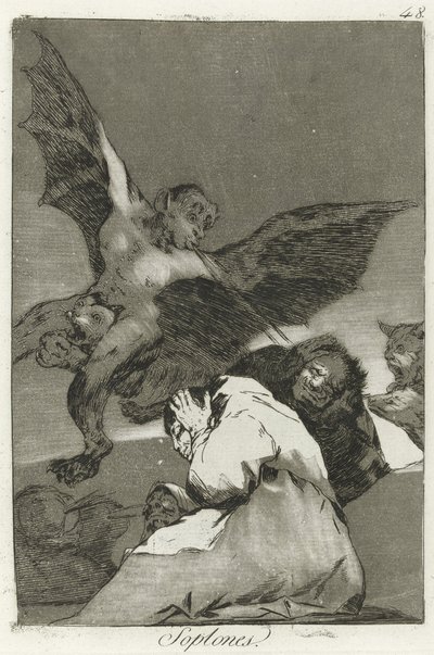 スニッチ、ロスカプリチョス 作： Francisco de Goya
