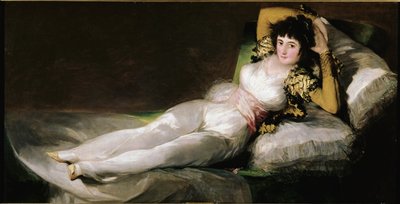 着衣のマーヤ 作： Francisco Jose de Goya y Lucientes