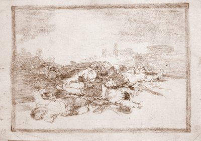 戦争の悲惨さ：他にもいろいろ（準備画 作： Francisco de Goya