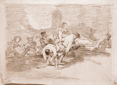 The Disasters of War : 彼らはまだ奉仕することができるだろう（準備画 作： Francisco de Goya