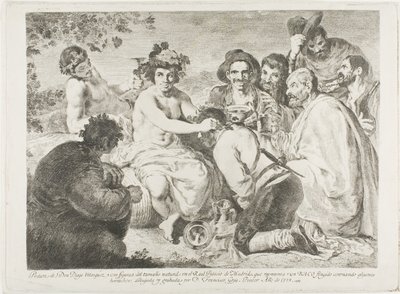 酔っぱらい 作： Francisco Jose de Goya y Lucientes