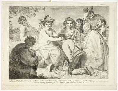 酔っぱらい 作： Francisco Jose de Goya y Lucientes
