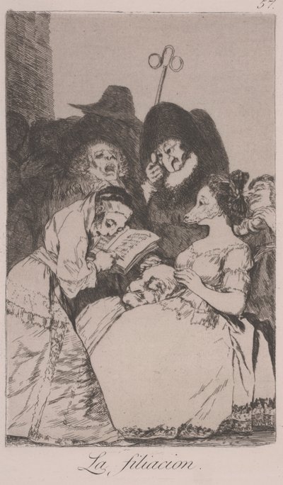 父性 作： Francisco de Goya