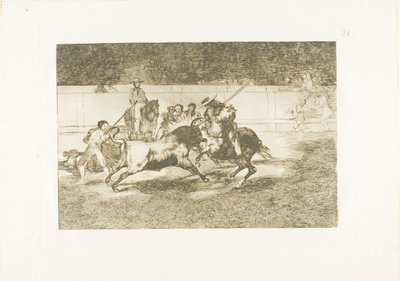 The Art of Bullfighting の 28 作： Francisco Jose de Goya y Lucientes