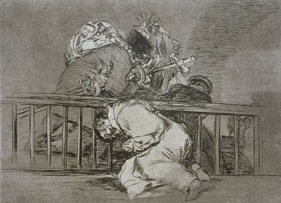 「戦争の惨事」のプレート47 作： Francisco Jose de Goya y Lucientes