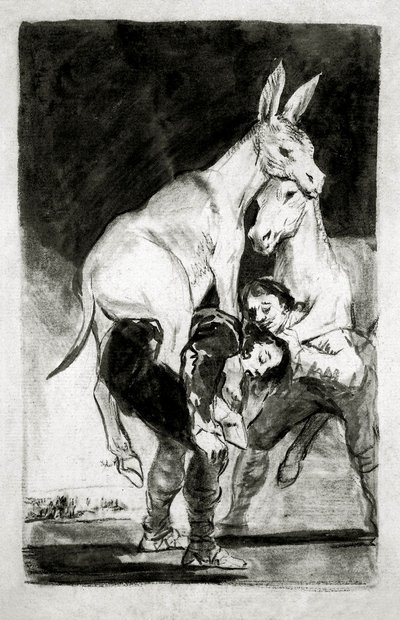 Thou Who Canst Not (ユー・フー・キャント・ノット) 作： Francisco de Goya