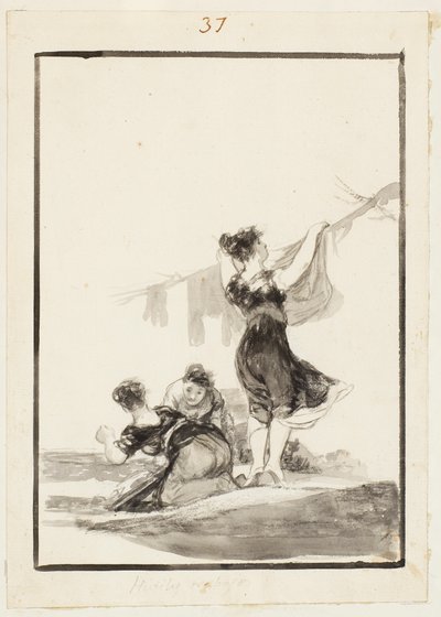 役に立つ仕事 作： Francisco de Goya