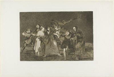 ロス プロバービオスのプレート 16、傷は急いで治るよりも早く 作： Francisco Jose de Goya y Lucientes