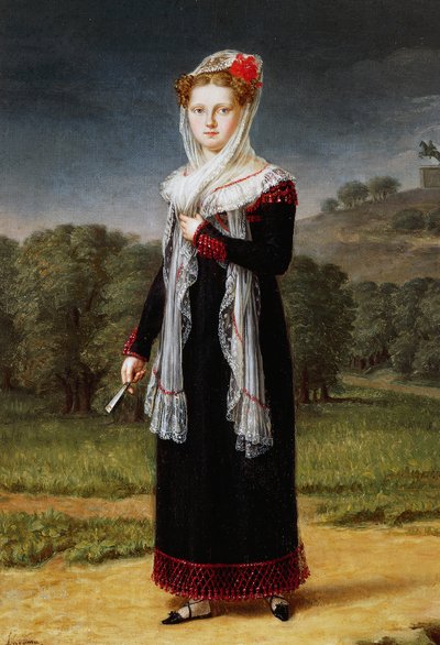 Parman herttuattaren Marie Louisen muotokuva (Wien 作： Francisco Lacoma