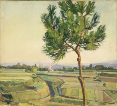 EL ARBOLITO（MERA）–1931–45X50,5– 作： Francisco Llorens Diaz