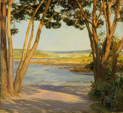 SANTA CRUZ-1910-OLEO - LIENZO-92X98 CM 作： Francisco Llorens Diaz