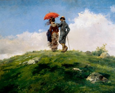 緑の山 作： Francisco Masriera y Manovens