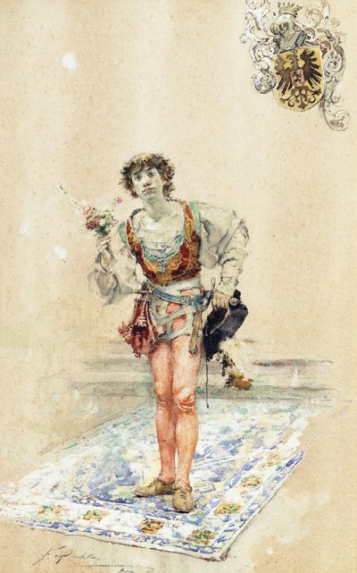 求婚者、 作： Francisco Pradilla y Ortiz