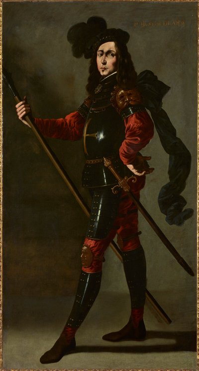 インファンテ P. ブストス デ ララ、1640～1645 年頃。 作： Francisco de Zurbaran