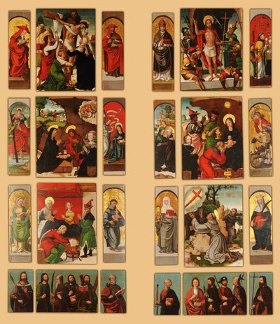 サンタアナの祭壇画 作： Francisco de Comontes