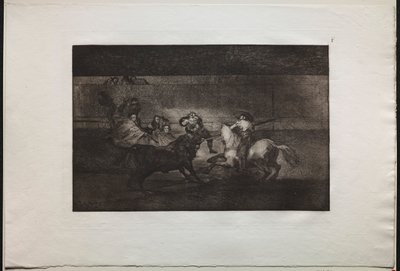 闘牛：ペペイッロの死3作曲、1876年。 作： Francisco de Goya