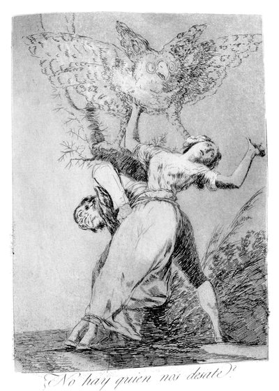 1799誰もが団結することはできない 作： Francisco de Goya