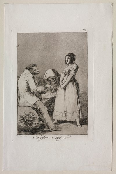 カプリコス：怠惰である方がいいです。 作： Francisco de Goya