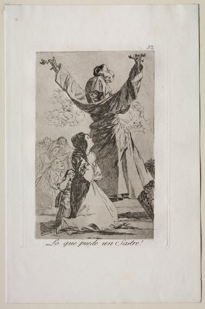 カプリチョス：テーラーにできること！ 作： Francisco de Goya