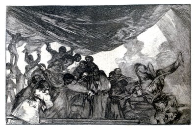 クリアファンタジー、1819-1823 作： Francisco de Goya