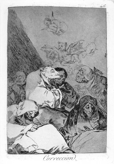 修正、1799 作： Francisco de Goya