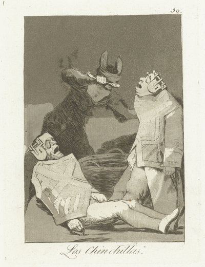 チンチラ チンチラ (オブジェクトのタイトル) 気まぐれ (シリーズタイトル) 作： Francisco de Goya