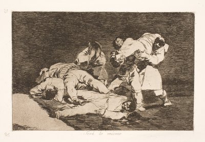 同じだろう (21) 作： Francisco de Goya